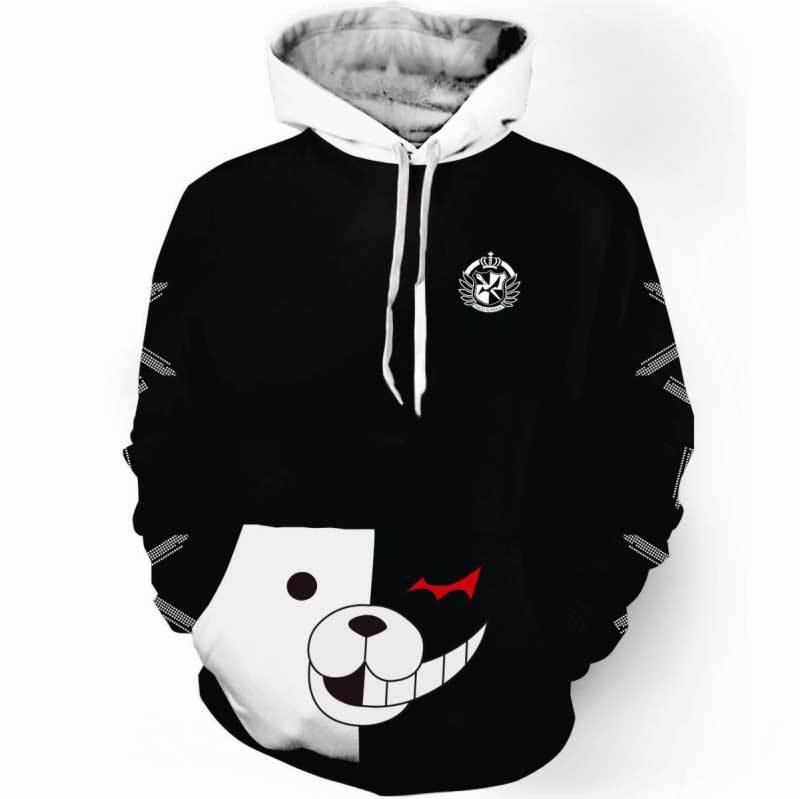 Monokuma Hoodie DangAnronpa: Disparador Happy Havoc